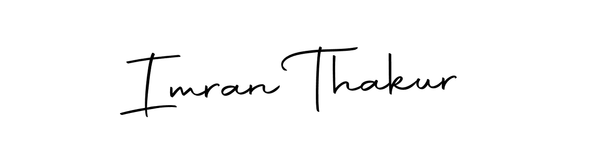 Make a beautiful signature design for name Imran Thakur. Use this online signature maker to create a handwritten signature for free. Imran Thakur signature style 10 images and pictures png