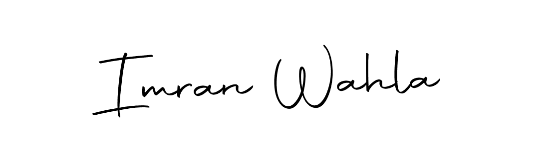 Make a short Imran Wahla signature style. Manage your documents anywhere anytime using Autography-DOLnW. Create and add eSignatures, submit forms, share and send files easily. Imran Wahla signature style 10 images and pictures png