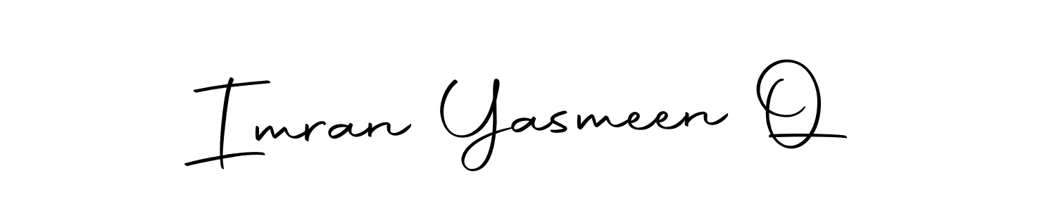 How to make Imran Yasmeen Q signature? Autography-DOLnW is a professional autograph style. Create handwritten signature for Imran Yasmeen Q name. Imran Yasmeen Q signature style 10 images and pictures png