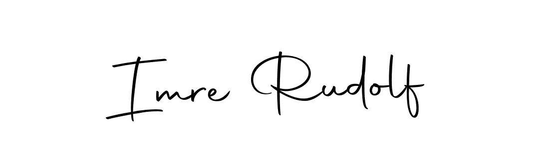 Make a beautiful signature design for name Imre Rudolf. With this signature (Autography-DOLnW) style, you can create a handwritten signature for free. Imre Rudolf signature style 10 images and pictures png