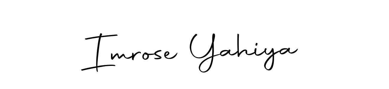 Also we have Imrose Yahiya name is the best signature style. Create professional handwritten signature collection using Autography-DOLnW autograph style. Imrose Yahiya signature style 10 images and pictures png