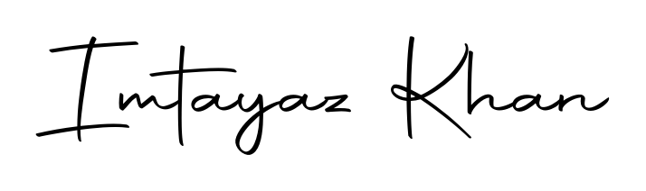 A classic penmanship look for Imtayaz Khan. The Autography-DOLnW font brings timeless elegance and confidence to every signed document. Imtayaz Khan signature style 10 images and pictures png
