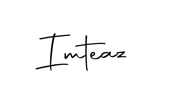 Make a beautiful signature design for name Imteaz. With this signature (Autography-DOLnW) style, you can create a handwritten signature for free. Imteaz signature style 10 images and pictures png