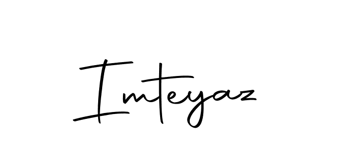 Create a beautiful signature design for name Imteyaz. With this signature (Autography-DOLnW) fonts, you can make a handwritten signature for free. Imteyaz signature style 10 images and pictures png