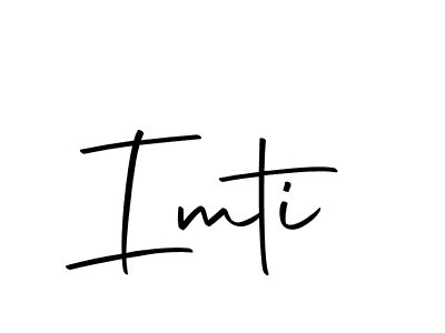 Also we have Imti name is the best signature style. Create professional handwritten signature collection using Autography-DOLnW autograph style. Imti signature style 10 images and pictures png