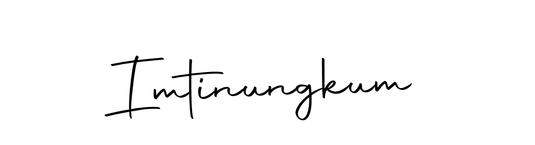 How to make Imtinungkum name signature. Use Autography-DOLnW style for creating short signs online. This is the latest handwritten sign. Imtinungkum signature style 10 images and pictures png