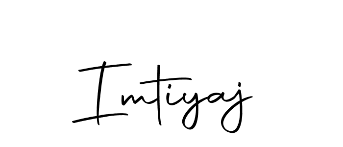 Design your own signature with our free online signature maker. With this signature software, you can create a handwritten (Autography-DOLnW) signature for name Imtiyaj. Imtiyaj signature style 10 images and pictures png