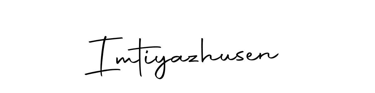 Create a beautiful signature design for name Imtiyazhusen. With this signature (Autography-DOLnW) fonts, you can make a handwritten signature for free. Imtiyazhusen signature style 10 images and pictures png