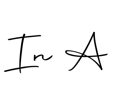 Create a beautiful signature design for name In A. With this signature (Autography-DOLnW) fonts, you can make a handwritten signature for free. In A signature style 10 images and pictures png