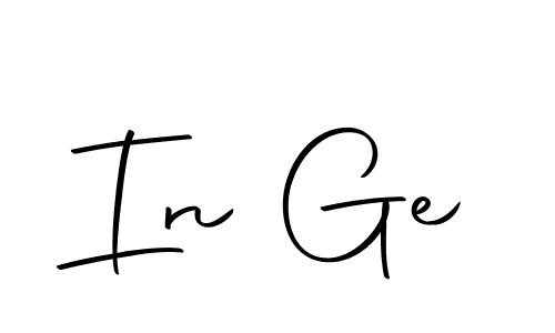 How to make In Ge signature? Autography-DOLnW is a professional autograph style. Create handwritten signature for In Ge name. In Ge signature style 10 images and pictures png