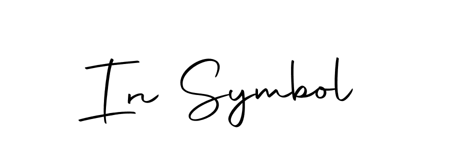 Design your own signature with our free online signature maker. With this signature software, you can create a handwritten (Autography-DOLnW) signature for name In Symbol. In Symbol signature style 10 images and pictures png