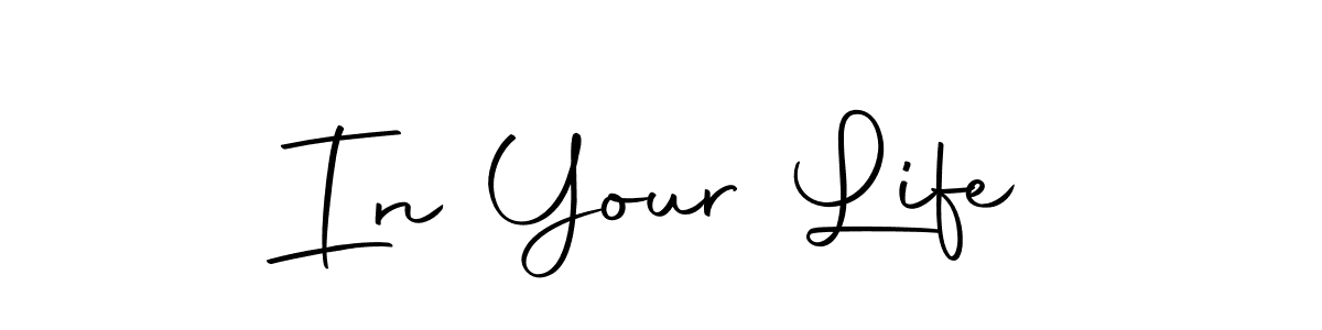 How to Draw In Your Life signature style? Autography-DOLnW is a latest design signature styles for name In Your Life. In Your Life signature style 10 images and pictures png