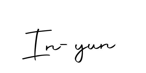 Similarly Autography-DOLnW is the best handwritten signature design. Signature creator online .You can use it as an online autograph creator for name In-yun. In-yun signature style 10 images and pictures png