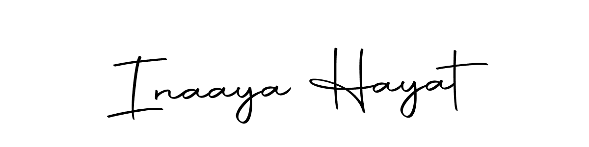 How to Draw Inaaya Hayat signature style? Autography-DOLnW is a latest design signature styles for name Inaaya Hayat. Inaaya Hayat signature style 10 images and pictures png
