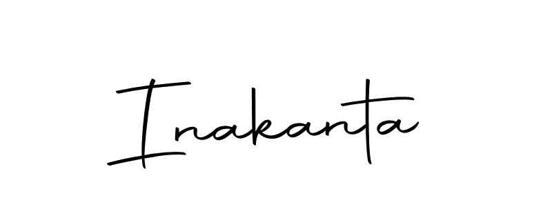 Design your own signature with our free online signature maker. With this signature software, you can create a handwritten (Autography-DOLnW) signature for name Inakanta. Inakanta signature style 10 images and pictures png