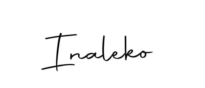 Here are the top 10 professional signature styles for the name Inaleko. These are the best autograph styles you can use for your name. Inaleko signature style 10 images and pictures png