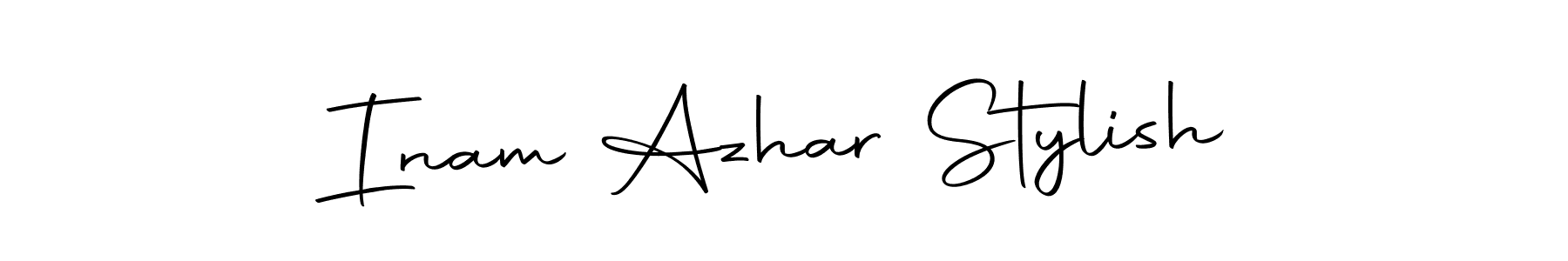 Make a short Inam Azhar Stylish signature style. Manage your documents anywhere anytime using Autography-DOLnW. Create and add eSignatures, submit forms, share and send files easily. Inam Azhar Stylish signature style 10 images and pictures png