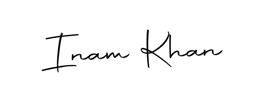 Make a beautiful signature design for name Inam Khan. Use this online signature maker to create a handwritten signature for free. Inam Khan signature style 10 images and pictures png