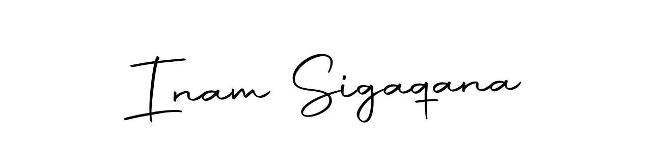 Here are the top 10 professional signature styles for the name Inam Sigaqana. These are the best autograph styles you can use for your name. Inam Sigaqana signature style 10 images and pictures png