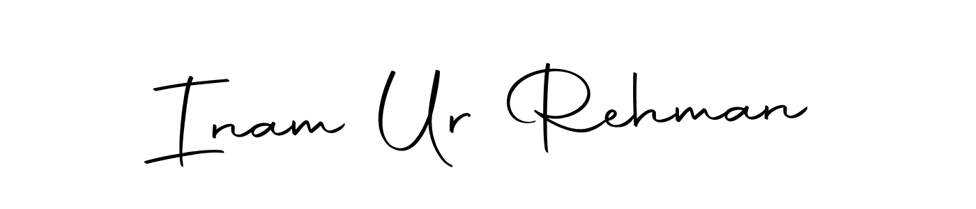 Make a beautiful signature design for name Inam Ur Rehman. With this signature (Autography-DOLnW) style, you can create a handwritten signature for free. Inam Ur Rehman signature style 10 images and pictures png
