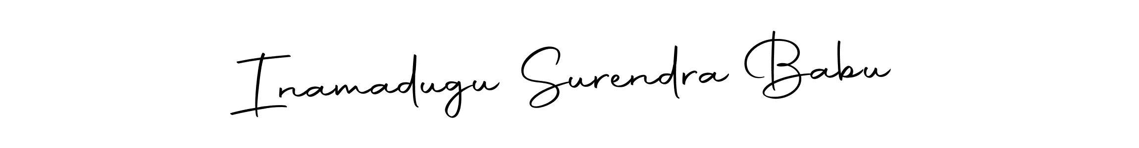 Once you've used our free online signature maker to create your best signature Autography-DOLnW style, it's time to enjoy all of the benefits that Inamadugu Surendra Babu name signing documents. Inamadugu Surendra Babu signature style 10 images and pictures png