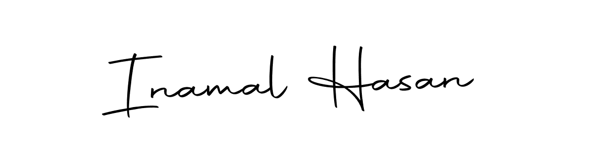 Make a beautiful signature design for name Inamal Hasan. With this signature (Autography-DOLnW) style, you can create a handwritten signature for free. Inamal Hasan signature style 10 images and pictures png