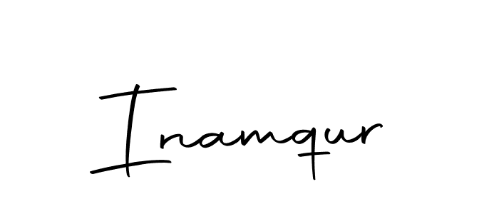 Use a signature maker to create a handwritten signature online. With this signature software, you can design (Autography-DOLnW) your own signature for name Inamqur. Inamqur signature style 10 images and pictures png