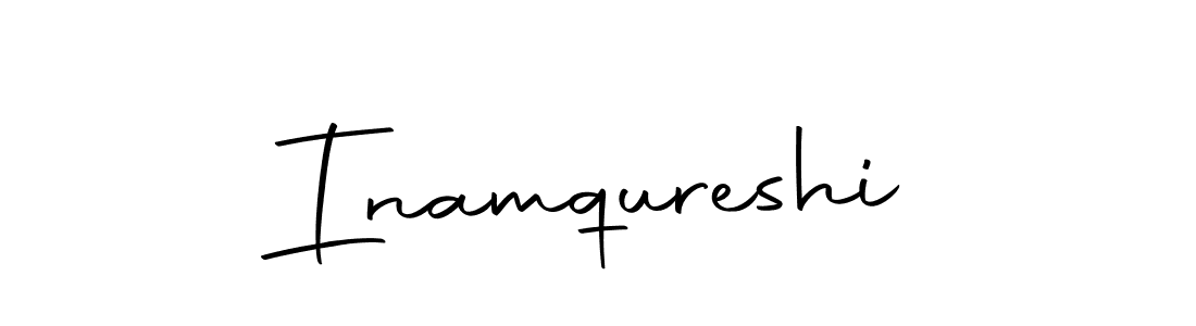 Make a beautiful signature design for name Inamqureshi. Use this online signature maker to create a handwritten signature for free. Inamqureshi signature style 10 images and pictures png
