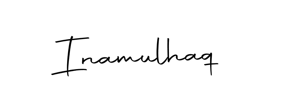 Make a beautiful signature design for name Inamulhaq. With this signature (Autography-DOLnW) style, you can create a handwritten signature for free. Inamulhaq signature style 10 images and pictures png