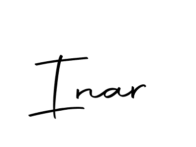 Make a beautiful signature design for name Inar. With this signature (Autography-DOLnW) style, you can create a handwritten signature for free. Inar signature style 10 images and pictures png