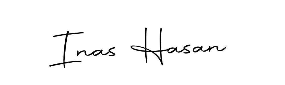 Make a short Inas Hasan signature style. Manage your documents anywhere anytime using Autography-DOLnW. Create and add eSignatures, submit forms, share and send files easily. Inas Hasan signature style 10 images and pictures png