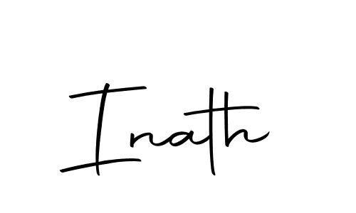 Autography-DOLnW is a professional signature style that is perfect for those who want to add a touch of class to their signature. It is also a great choice for those who want to make their signature more unique. Get Inath name to fancy signature for free. Inath signature style 10 images and pictures png