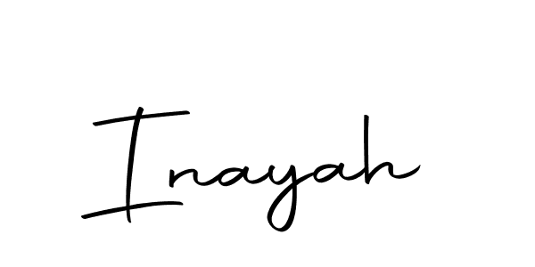 How to make Inayah signature? Autography-DOLnW is a professional autograph style. Create handwritten signature for Inayah name. Inayah signature style 10 images and pictures png