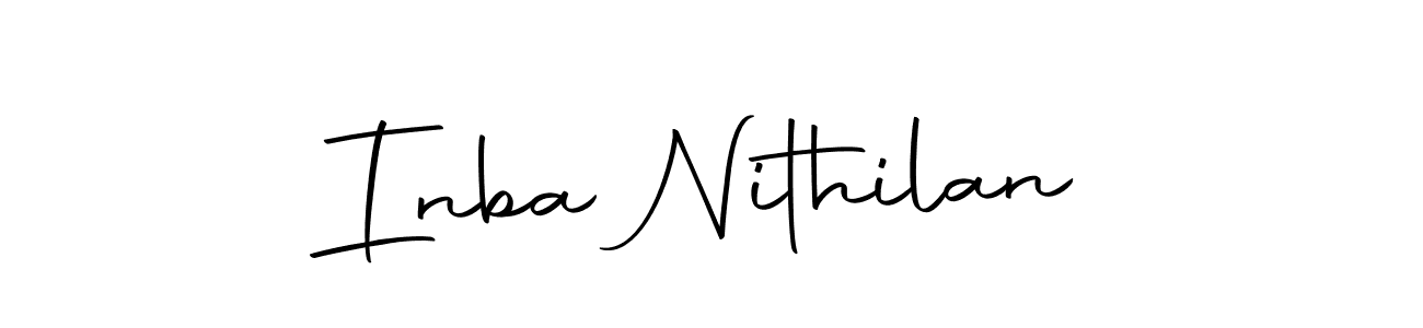 Make a short Inba Nithilan signature style. Manage your documents anywhere anytime using Autography-DOLnW. Create and add eSignatures, submit forms, share and send files easily. Inba Nithilan signature style 10 images and pictures png