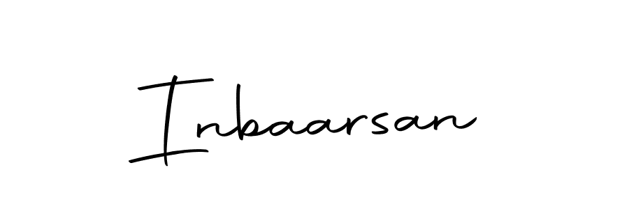 Design your own signature with our free online signature maker. With this signature software, you can create a handwritten (Autography-DOLnW) signature for name Inbaarsan. Inbaarsan signature style 10 images and pictures png