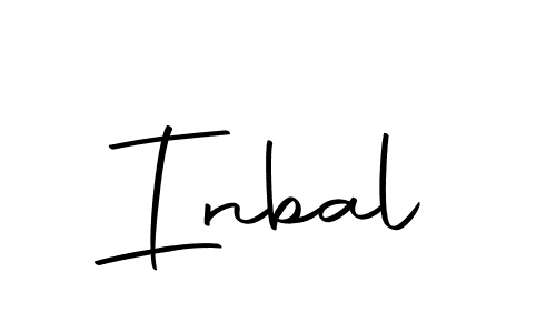 The best way (Autography-DOLnW) to make a short signature is to pick only two or three words in your name. The name Inbal include a total of six letters. For converting this name. Inbal signature style 10 images and pictures png