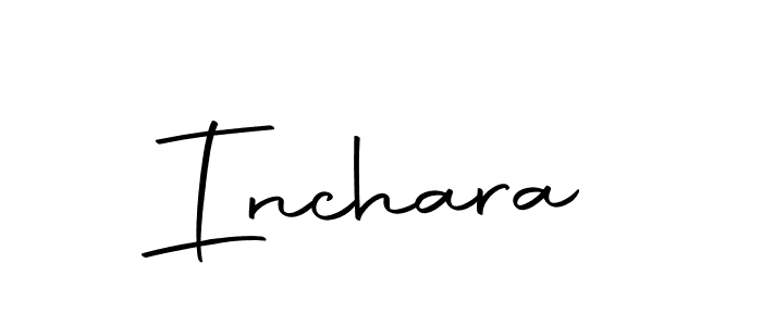 Make a beautiful signature design for name Inchara. Use this online signature maker to create a handwritten signature for free. Inchara signature style 10 images and pictures png