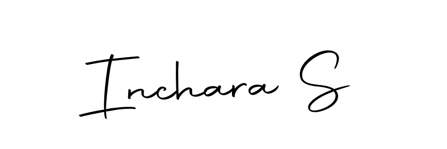 You can use this online signature creator to create a handwritten signature for the name Inchara S. This is the best online autograph maker. Inchara S signature style 10 images and pictures png