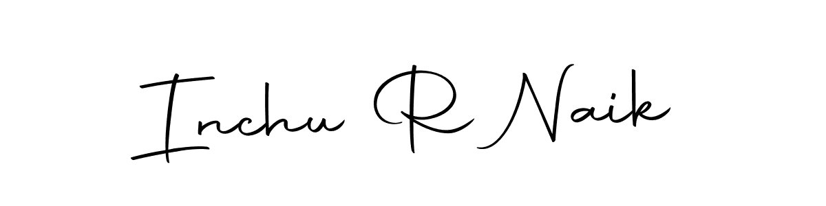 if you are searching for the best signature style for your name Inchu R Naik. so please give up your signature search. here we have designed multiple signature styles  using Autography-DOLnW. Inchu R Naik signature style 10 images and pictures png