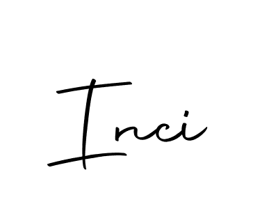 if you are searching for the best signature style for your name Inci. so please give up your signature search. here we have designed multiple signature styles  using Autography-DOLnW. Inci signature style 10 images and pictures png