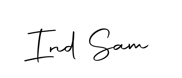 if you are searching for the best signature style for your name Ind Sam. so please give up your signature search. here we have designed multiple signature styles  using Autography-DOLnW. Ind Sam signature style 10 images and pictures png