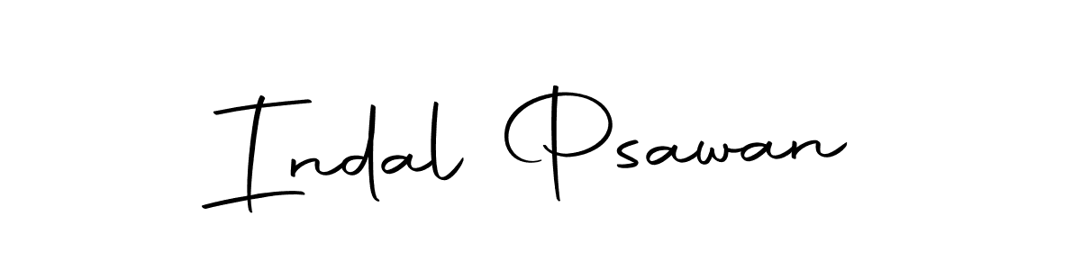 Design your own signature with our free online signature maker. With this signature software, you can create a handwritten (Autography-DOLnW) signature for name Indal Psawan. Indal Psawan signature style 10 images and pictures png