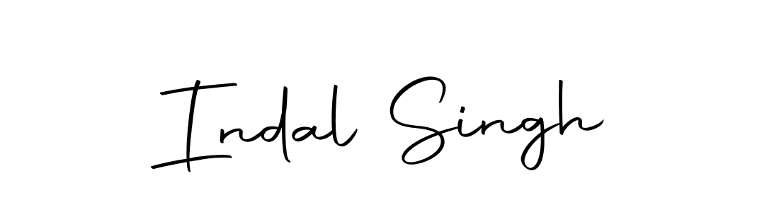 Make a beautiful signature design for name Indal Singh. With this signature (Autography-DOLnW) style, you can create a handwritten signature for free. Indal Singh signature style 10 images and pictures png