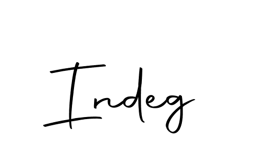 Also we have Indeg name is the best signature style. Create professional handwritten signature collection using Autography-DOLnW autograph style. Indeg signature style 10 images and pictures png