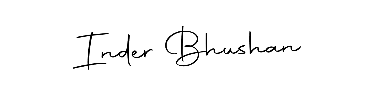 Inder Bhushan stylish signature style. Best Handwritten Sign (Autography-DOLnW) for my name. Handwritten Signature Collection Ideas for my name Inder Bhushan. Inder Bhushan signature style 10 images and pictures png
