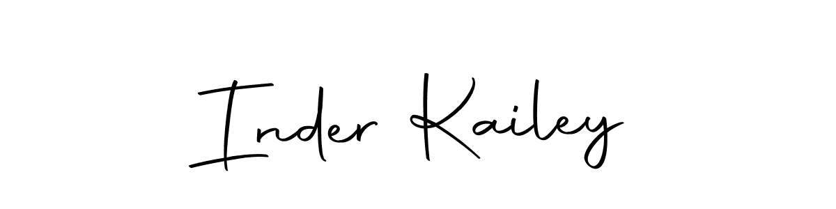 The best way (Autography-DOLnW) to make a short signature is to pick only two or three words in your name. The name Inder Kailey include a total of six letters. For converting this name. Inder Kailey signature style 10 images and pictures png