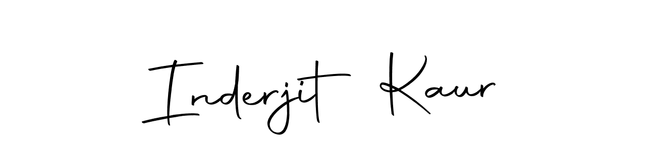 Make a beautiful signature design for name Inderjit Kaur. With this signature (Autography-DOLnW) style, you can create a handwritten signature for free. Inderjit Kaur signature style 10 images and pictures png