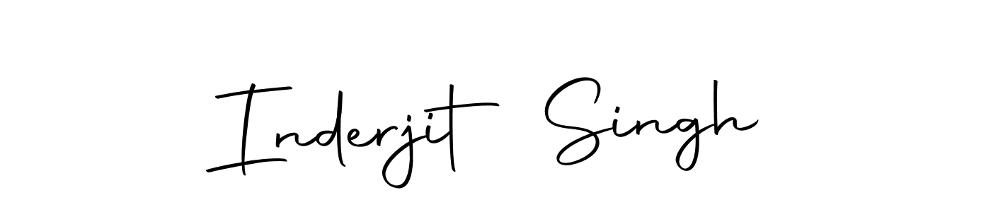 Make a beautiful signature design for name Inderjit Singh. Use this online signature maker to create a handwritten signature for free. Inderjit Singh signature style 10 images and pictures png