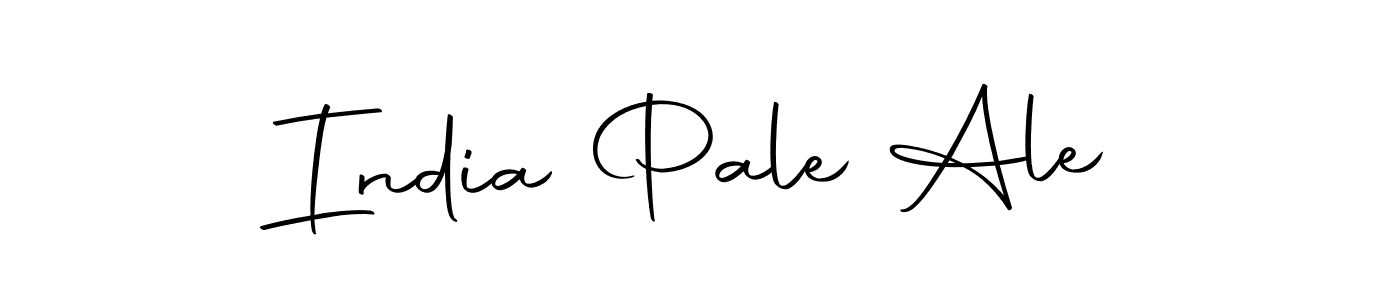 Create a beautiful signature design for name India Pale Ale. With this signature (Autography-DOLnW) fonts, you can make a handwritten signature for free. India Pale Ale signature style 10 images and pictures png