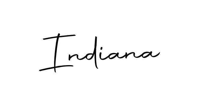 Use a signature maker to create a handwritten signature online. With this signature software, you can design (Autography-DOLnW) your own signature for name Indiana. Indiana signature style 10 images and pictures png